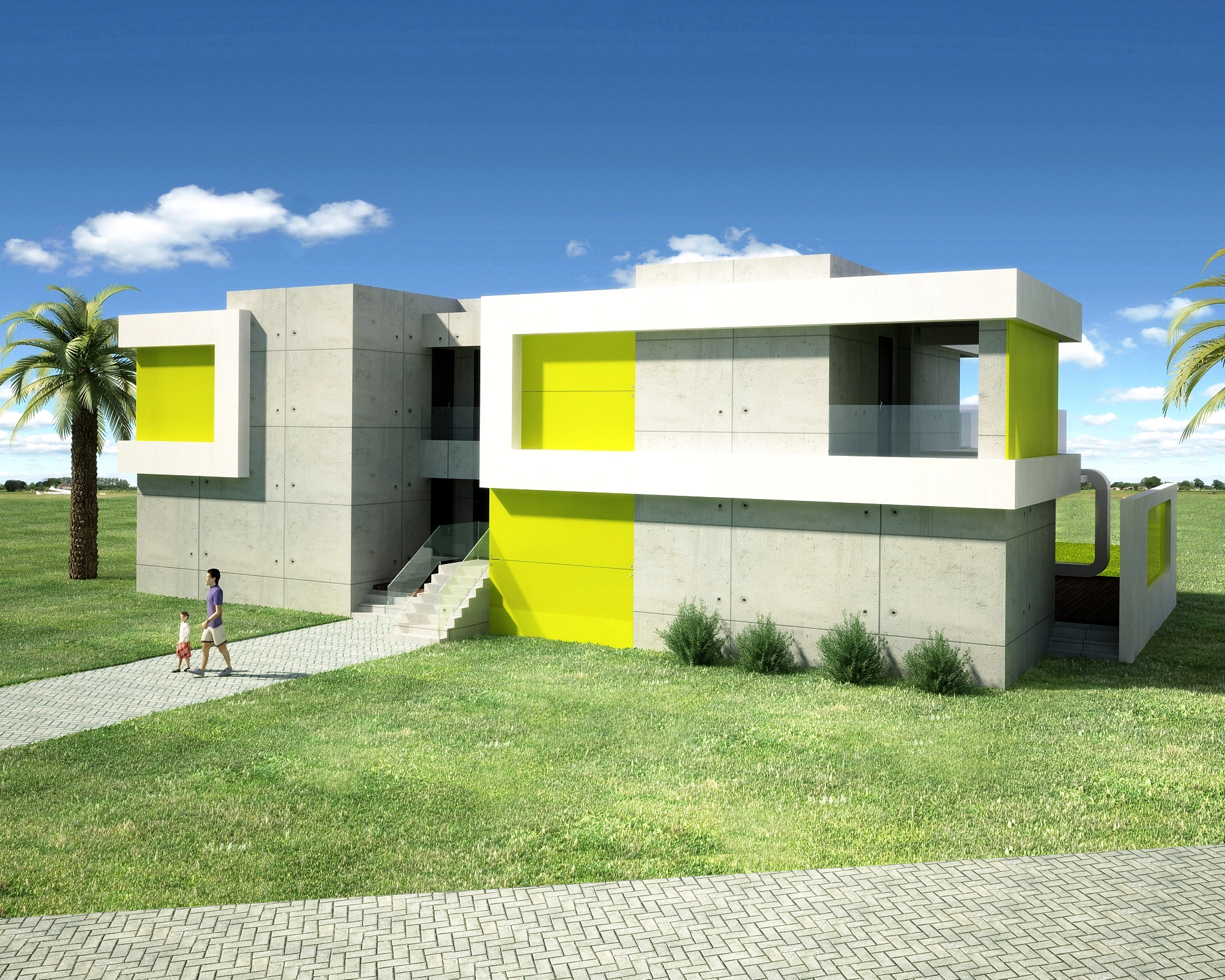 bungalow yellow 1